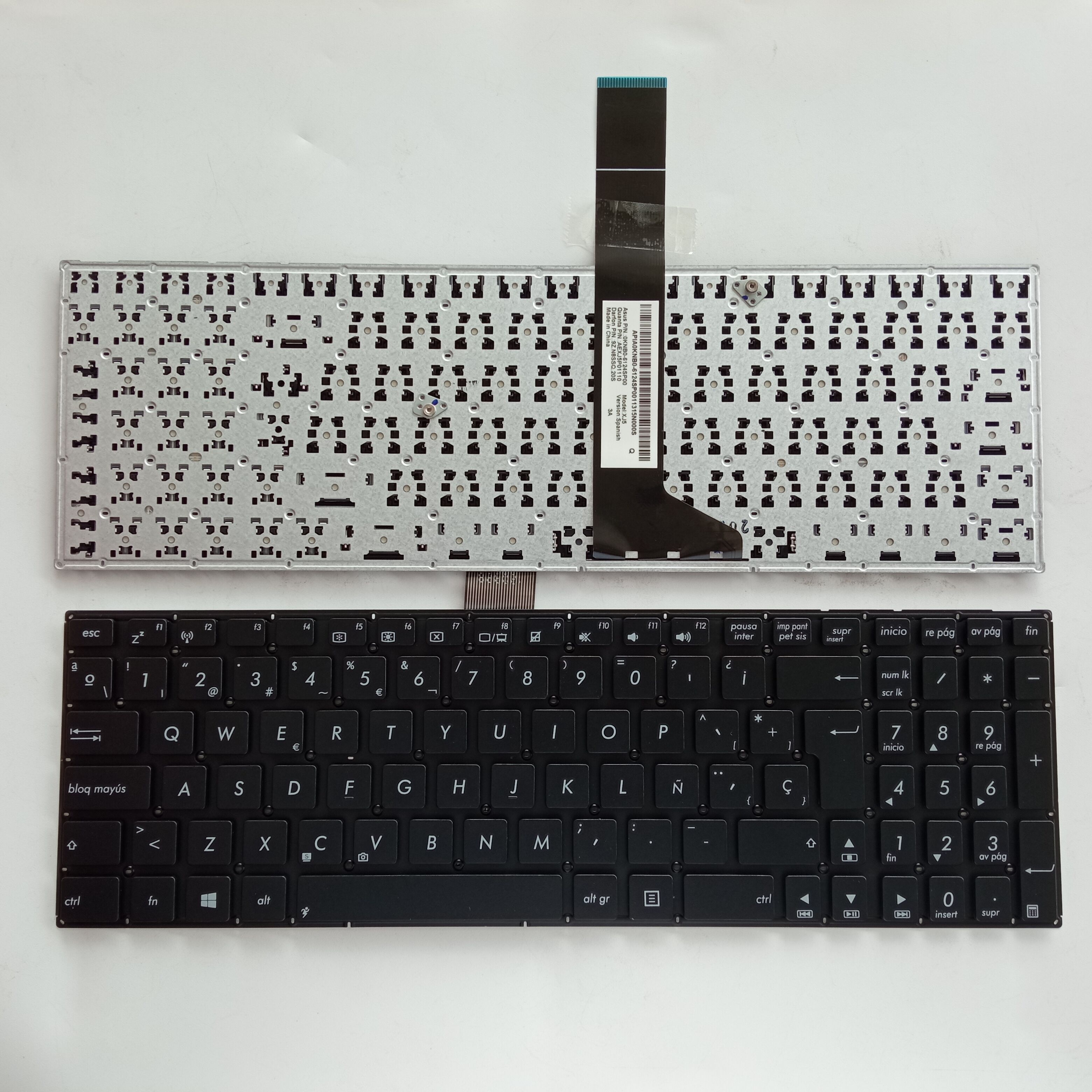Picture of New Replacement Laptop Keyboard For ASUS X501 BLACK SP Layout